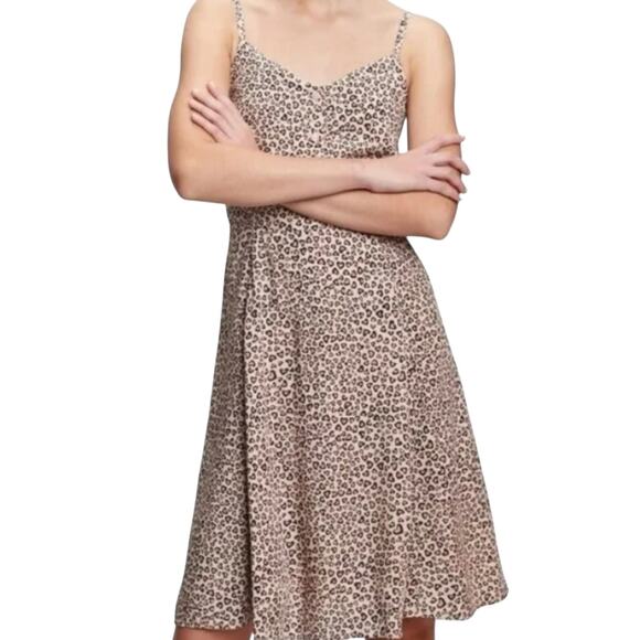 GAP Fit & Flare Dress Hearts Smocked Cottage Lined - Picture 11 of 15